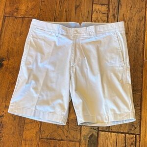Daniel Cremieux Light Cream Flat Front Shorts